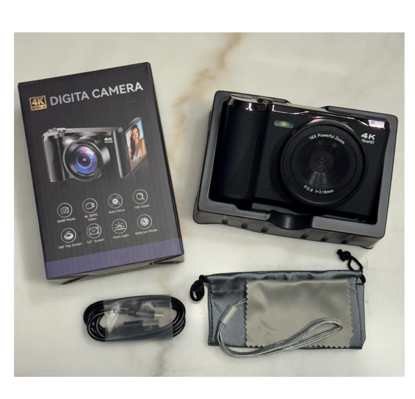 Brand new 56MP 4K Digital Camera for Photography - photo 2