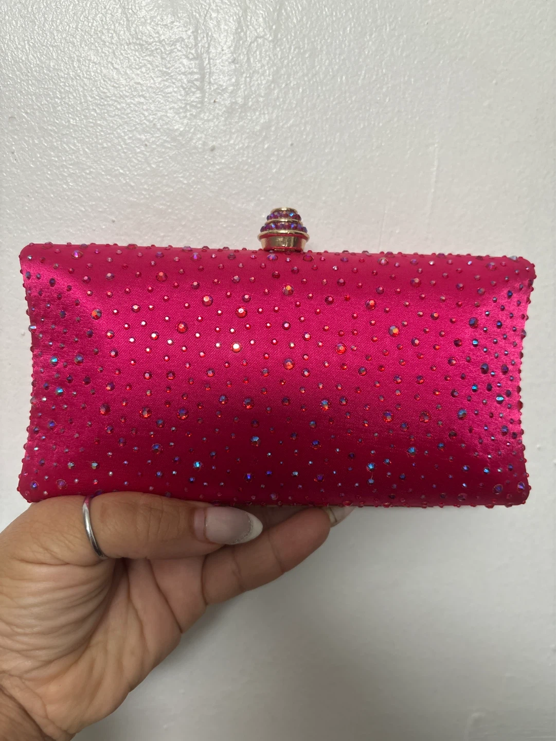 ⚽️ EVEVICTOR Rhinestone Clutch Evening Bag