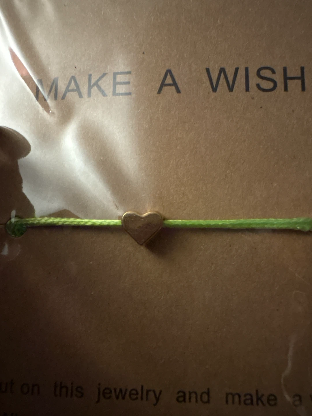 ⚽️ NEW Make a Wish Bracelet with Heart Charm - photo 3