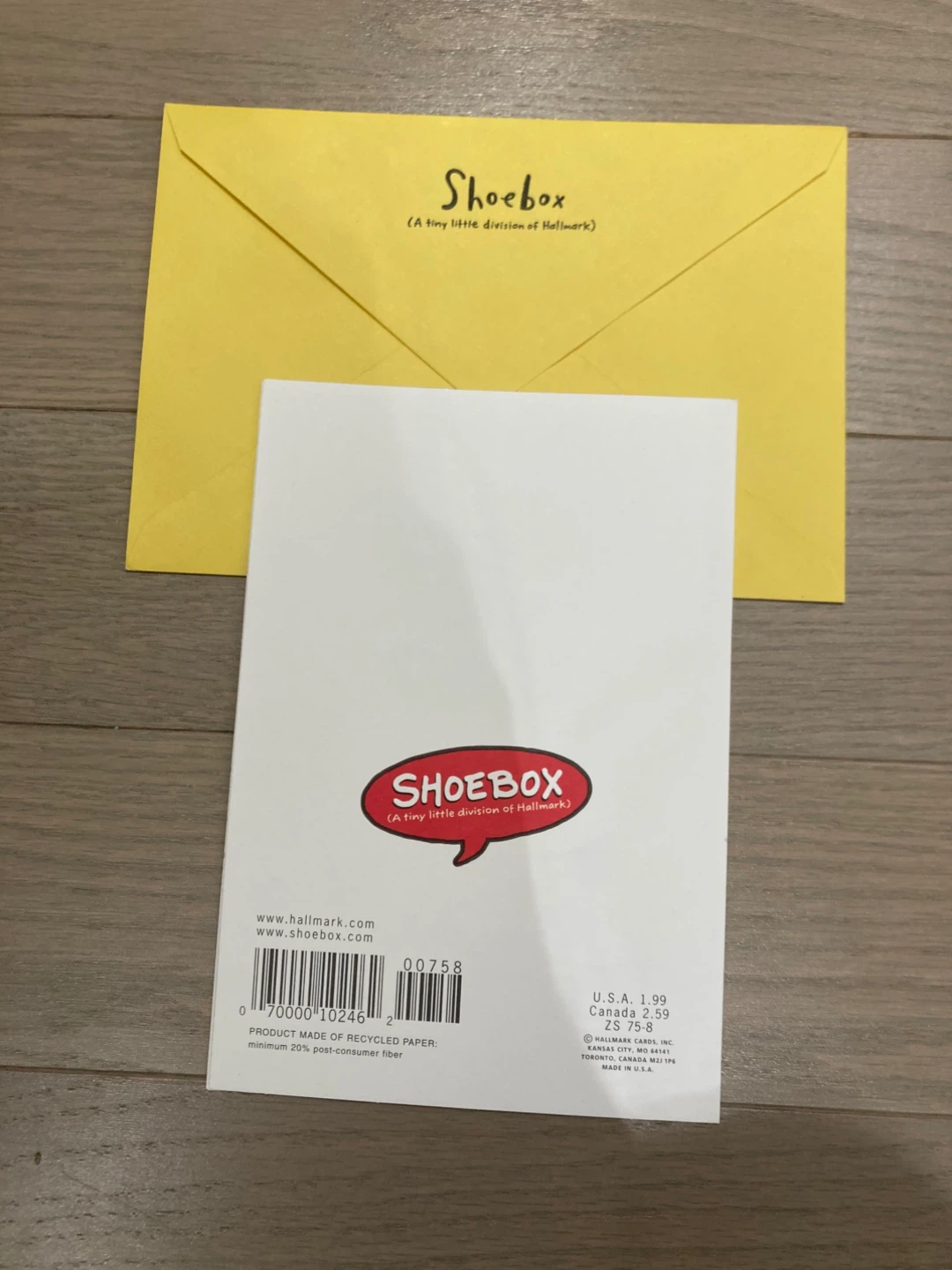 ⚽️Shoebox Goodbye Card with Envelope - photo 3