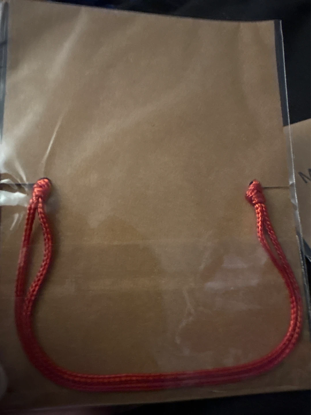 ⚽️ MAKE A WISH Red String Bracelet with Gold Heart Charm - photo 2