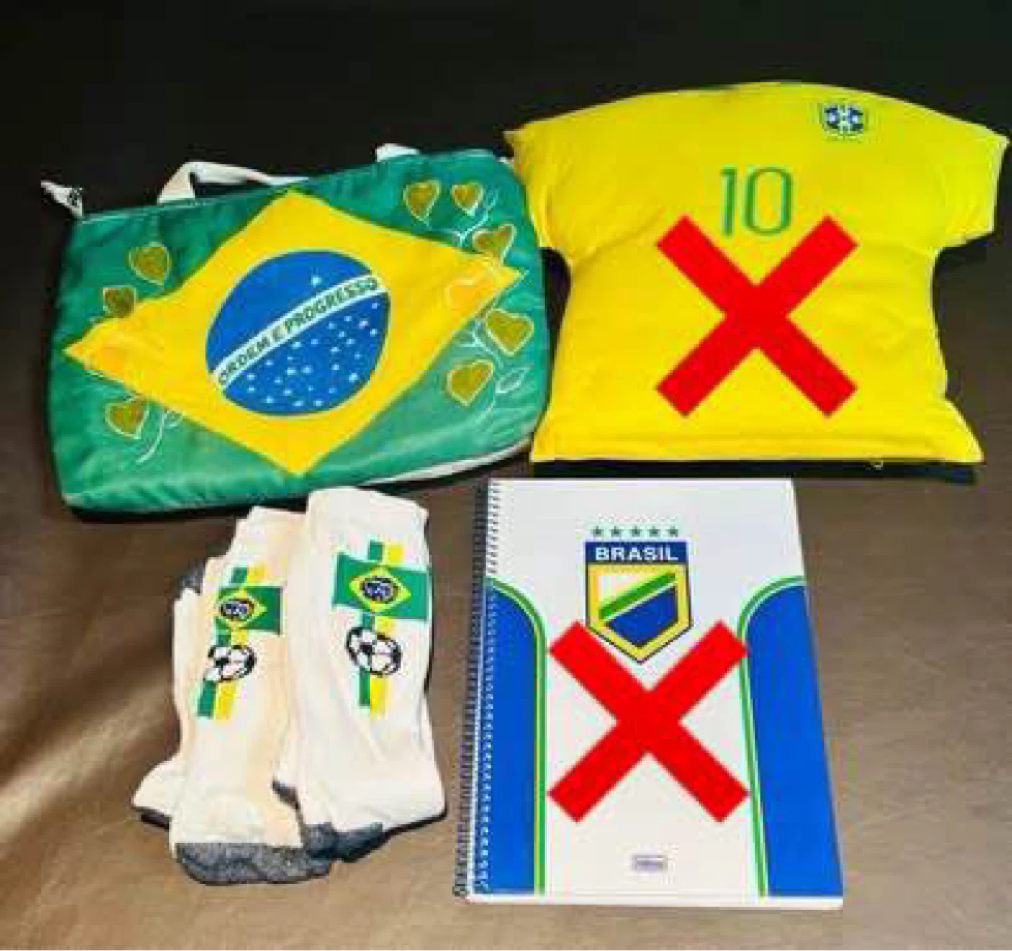 ⚽ Brazil Soccer Fan Stuff for WORLD CUP (selling separately) - photo 5