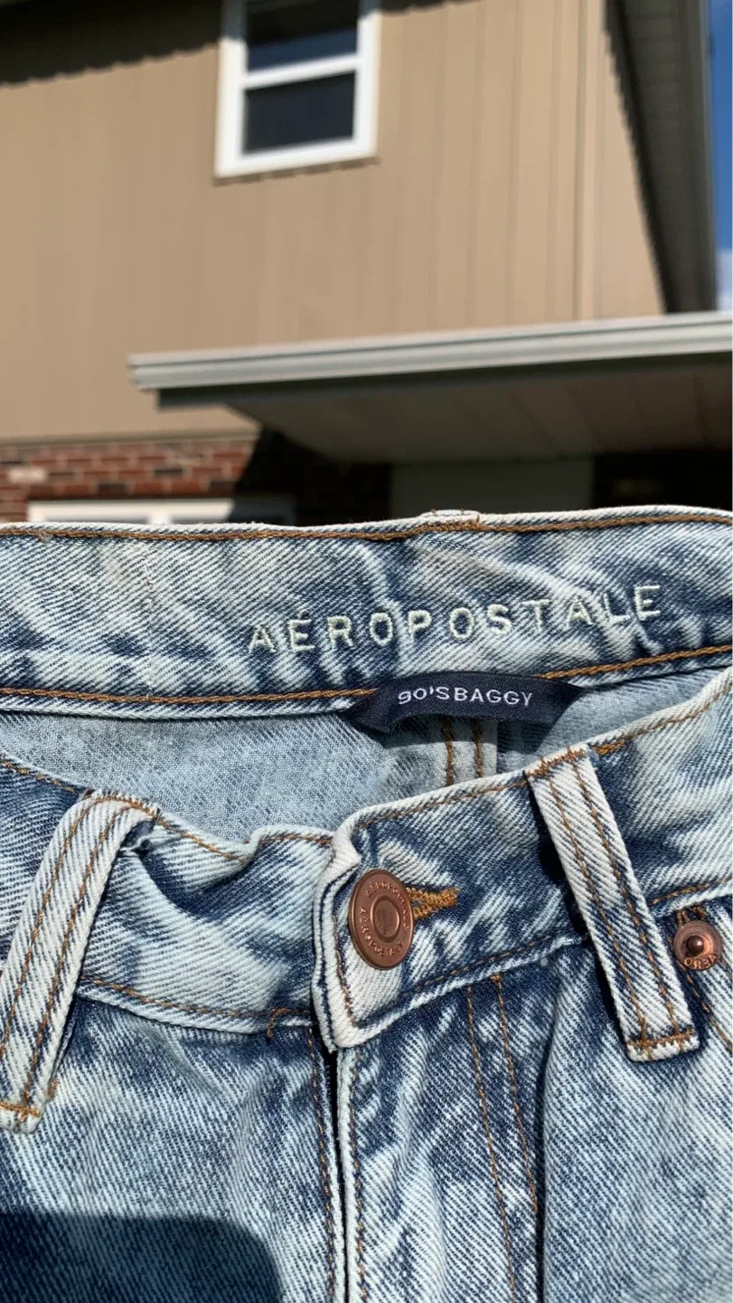 Aeropostale 90's Baggy Jeans - Size 00 ⚽️ - photo 3
