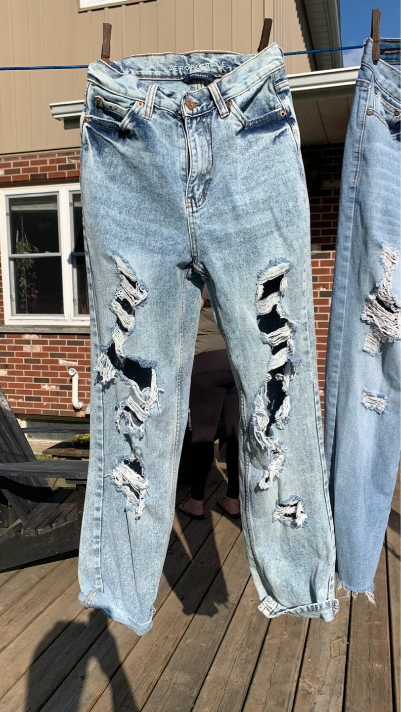 Aeropostale 90's Baggy Jeans - Size 00 ⚽️