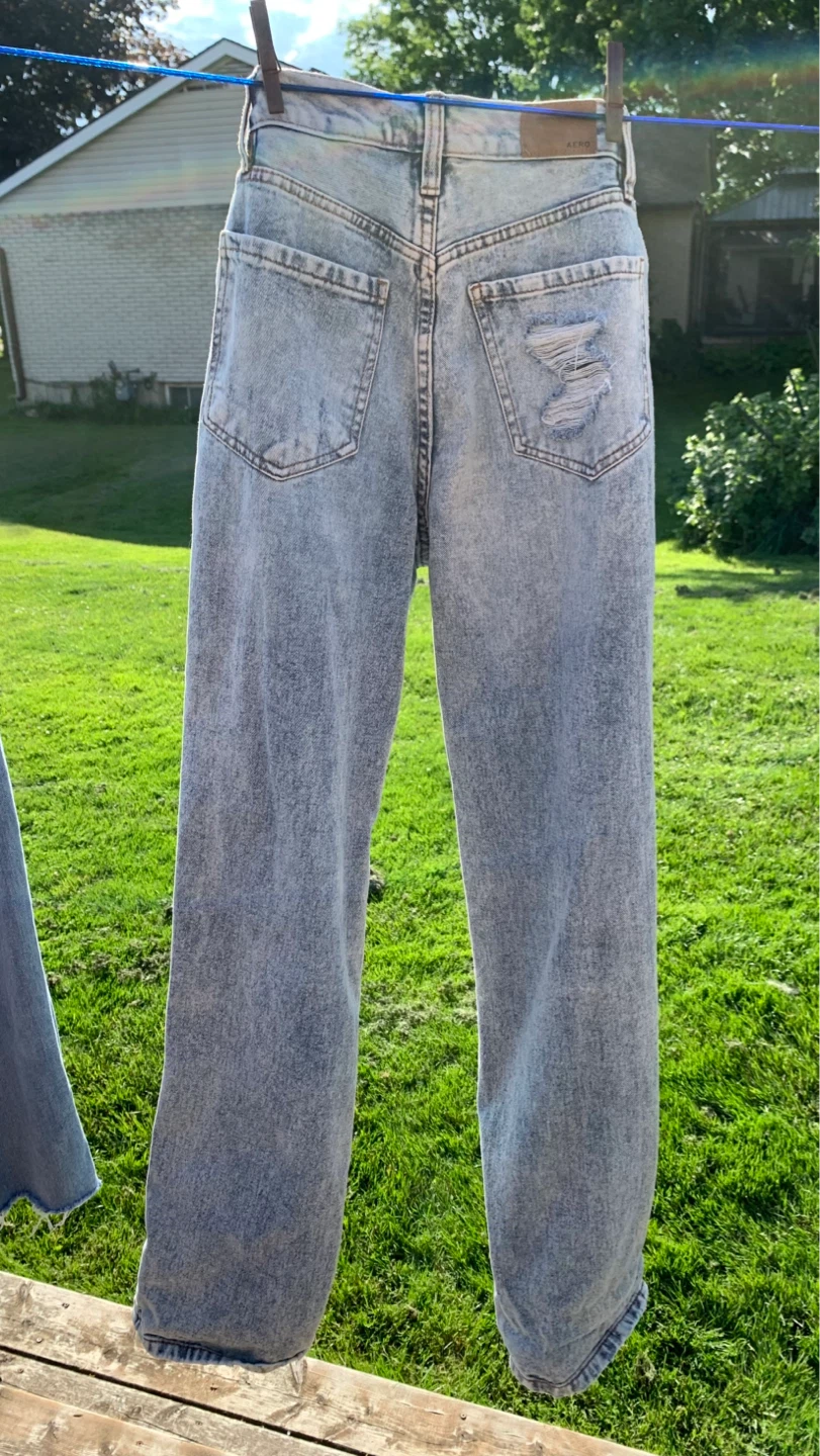 Aeropostale 90's Baggy Jeans - Size 00 ⚽️ - photo 2
