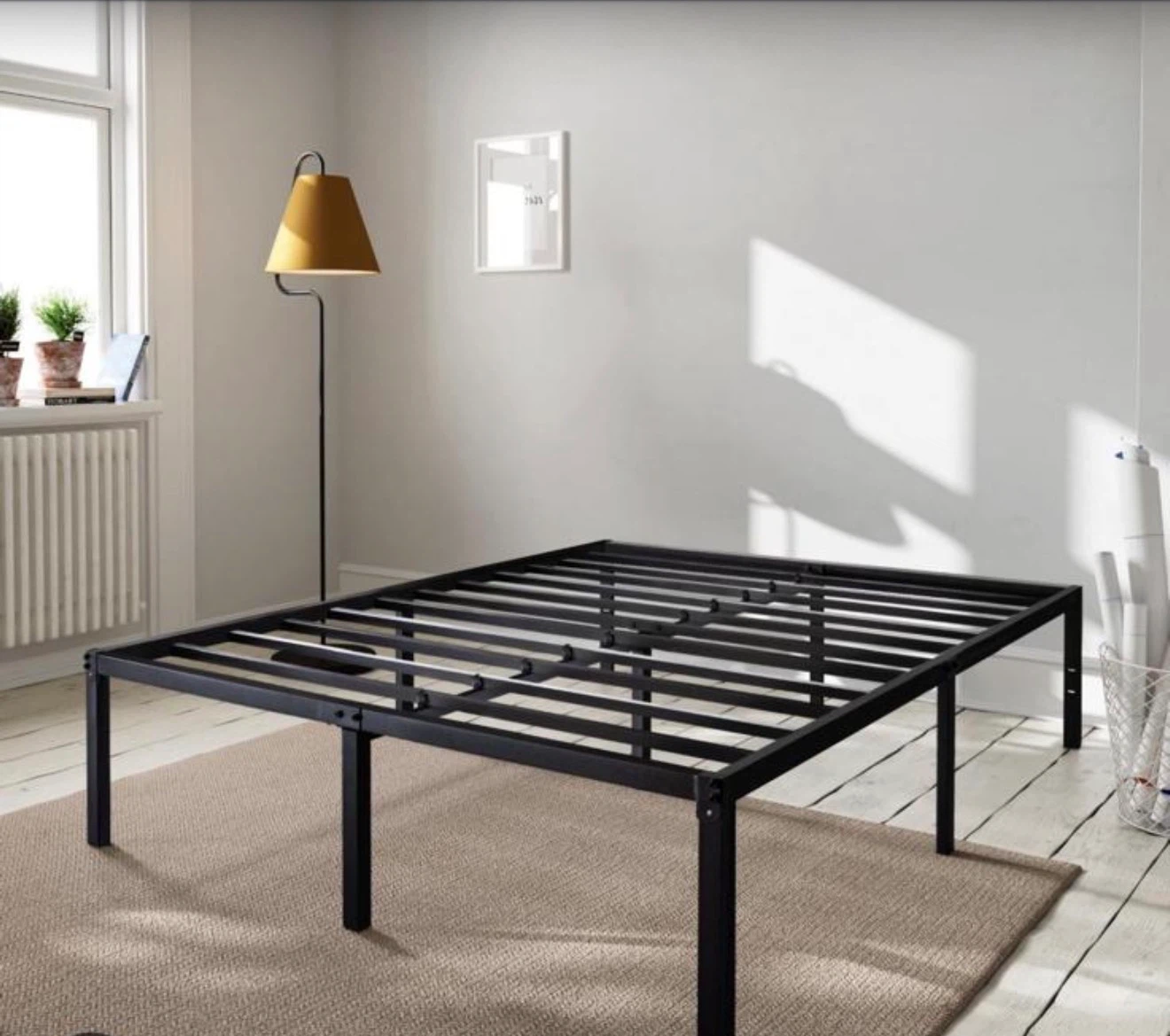 Black Metal Bed Frame