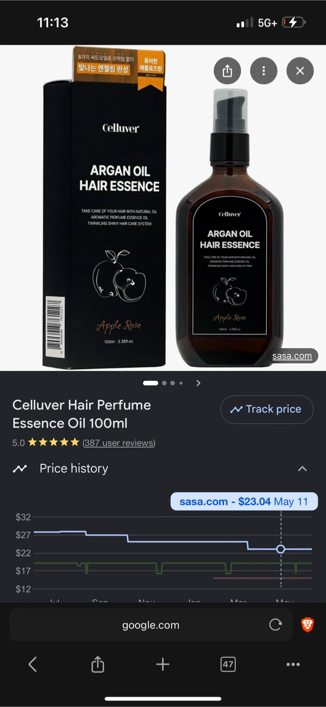 Celluver Argan Oil Hair Essence - Apple Rose 100ml - photo 3