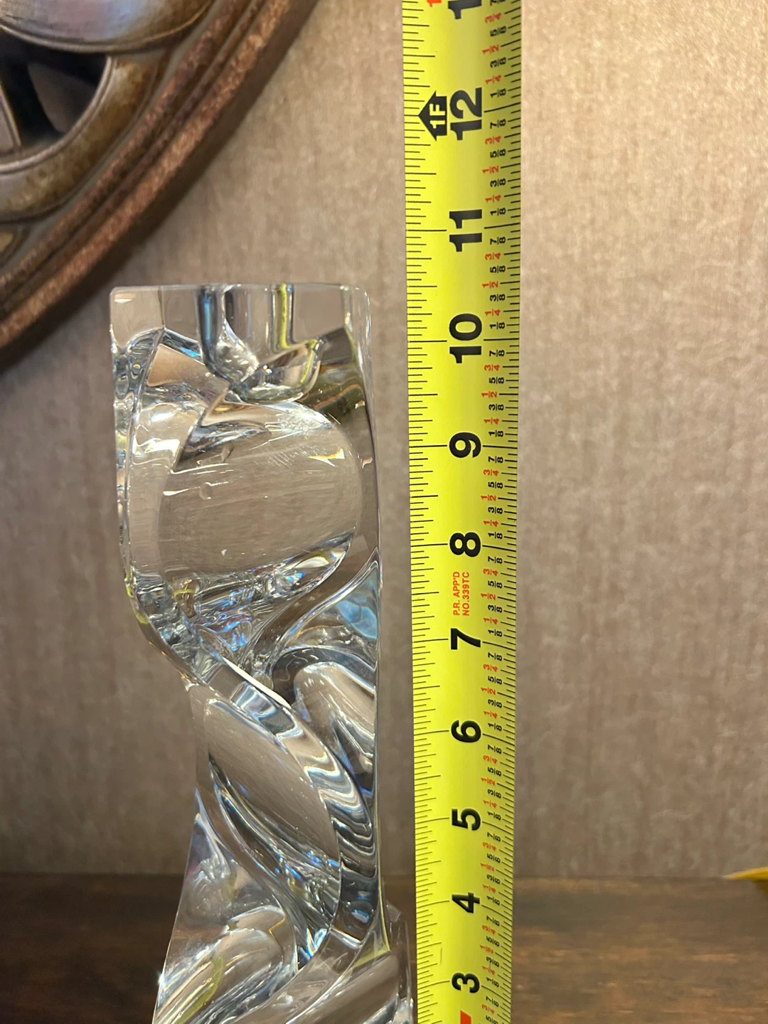 Giftable 3 Rogaska Crystal ‘Cobra’ Candle Holders - photo 2