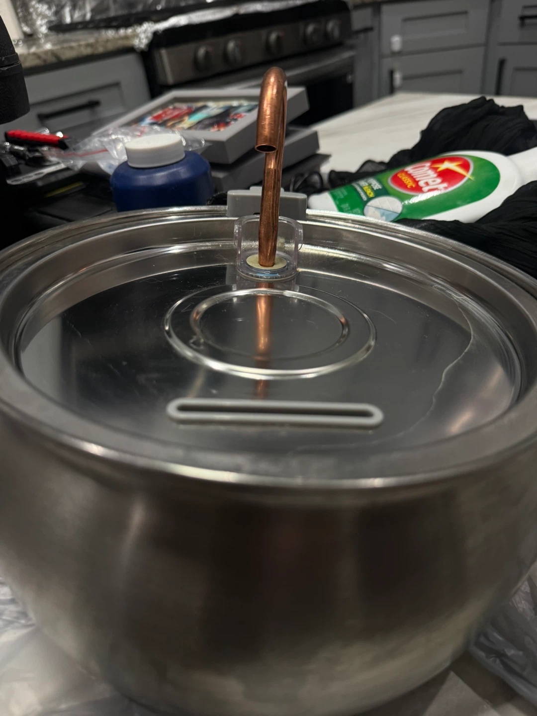 Stainless Steel Water Fountain Bowl