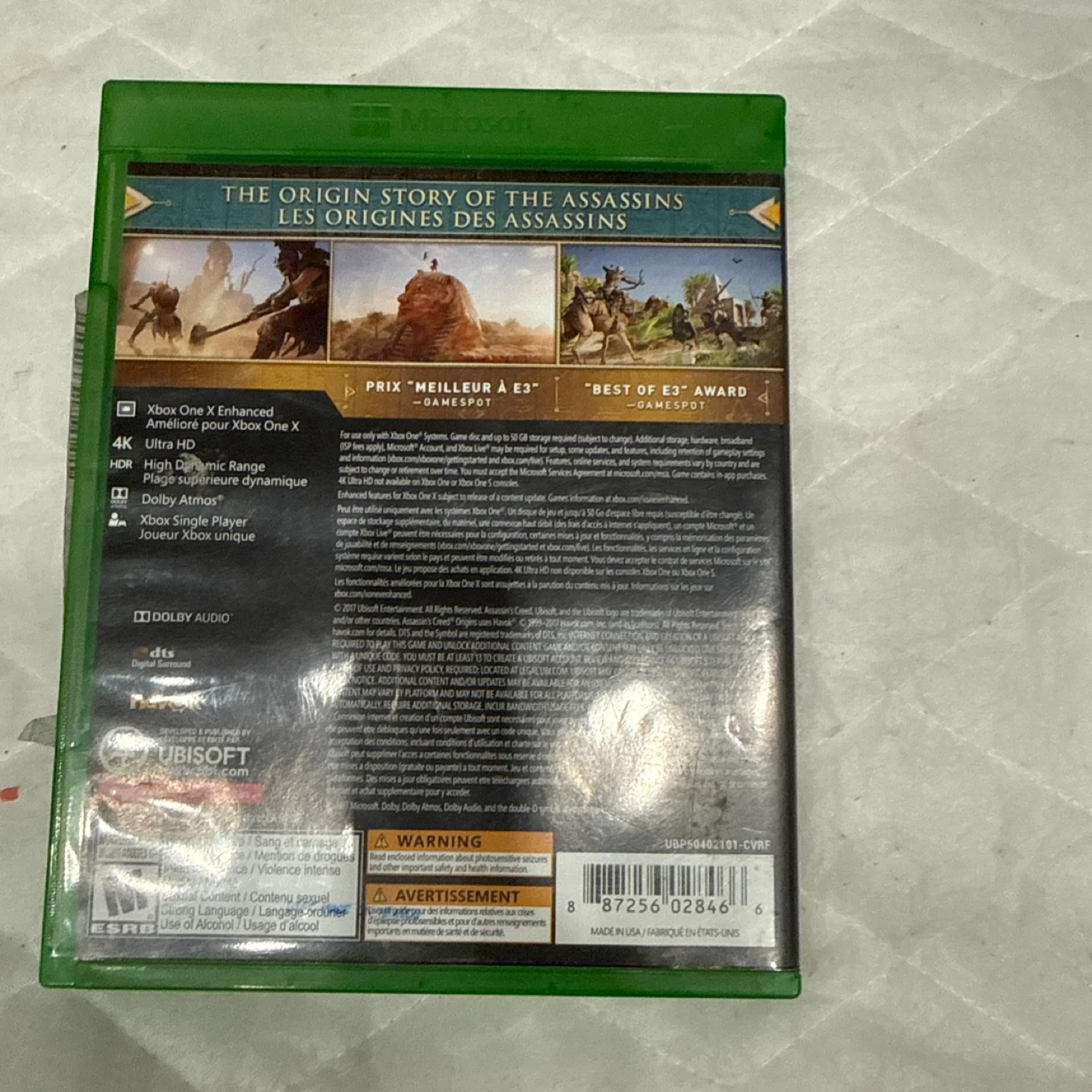 Xbox One Assassin's Creed Origins Game - photo 3
