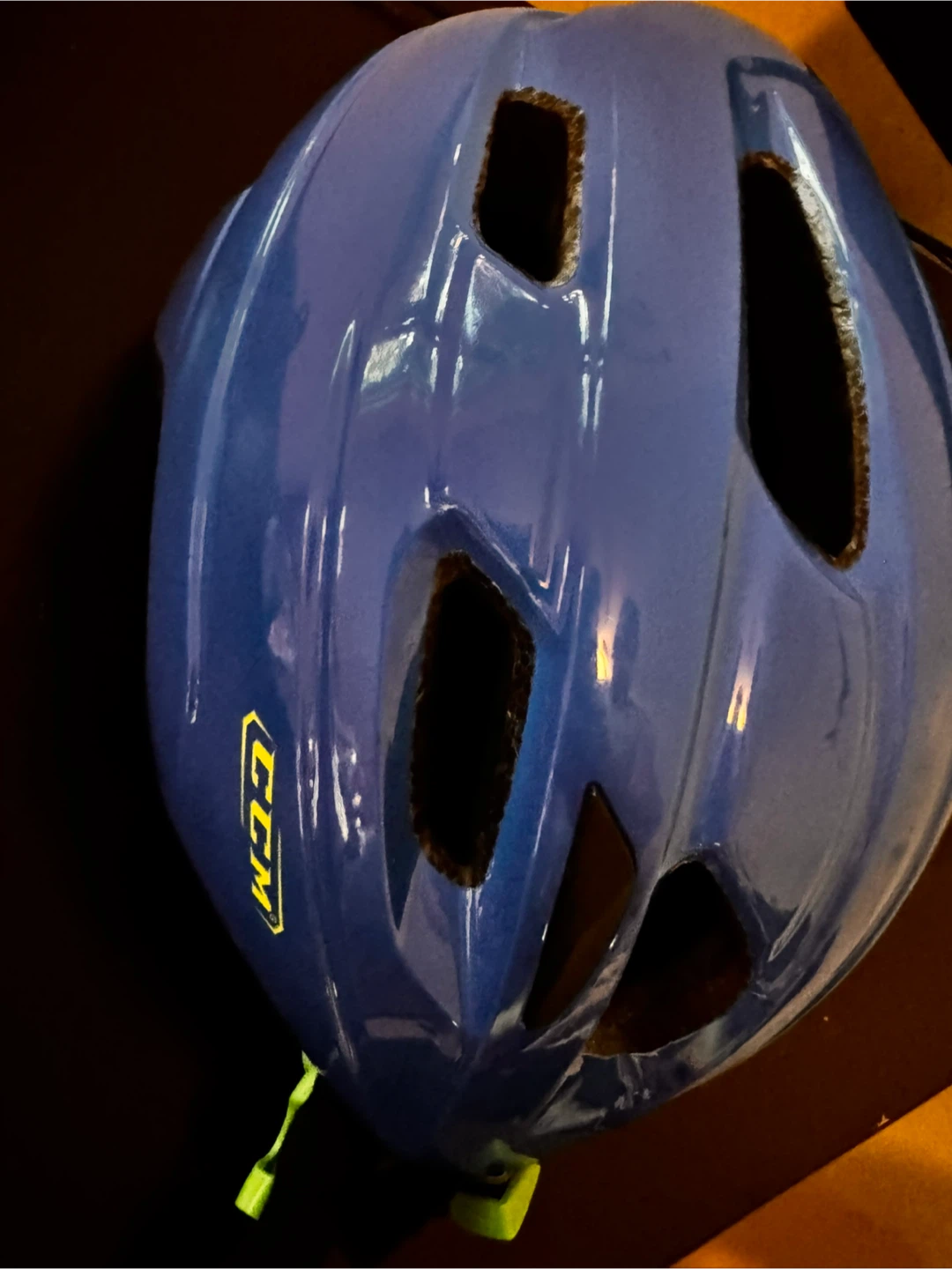 CCM Blue Bicycle Helmet