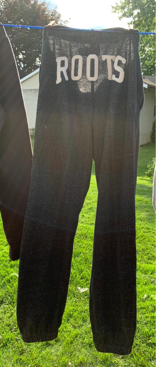 Roots Kids Size 14 Sweatpants ⚽️ SMALL HOLE ON REAR - photo 2
