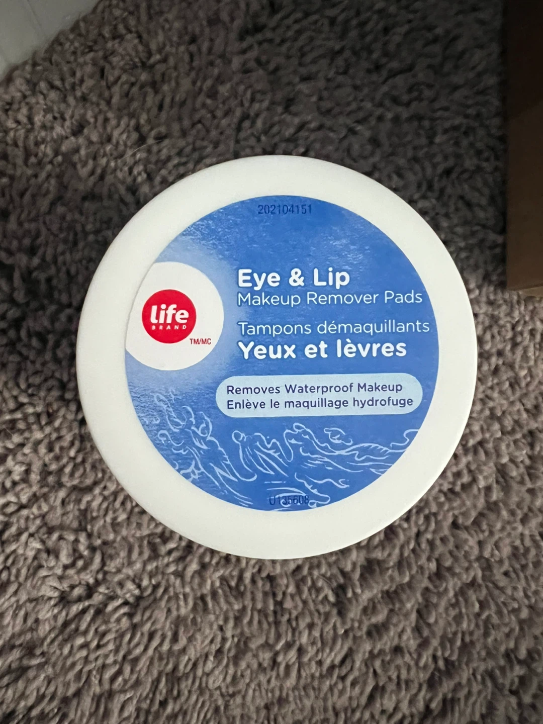 Life Eye and Lip Makeup Remover Pads