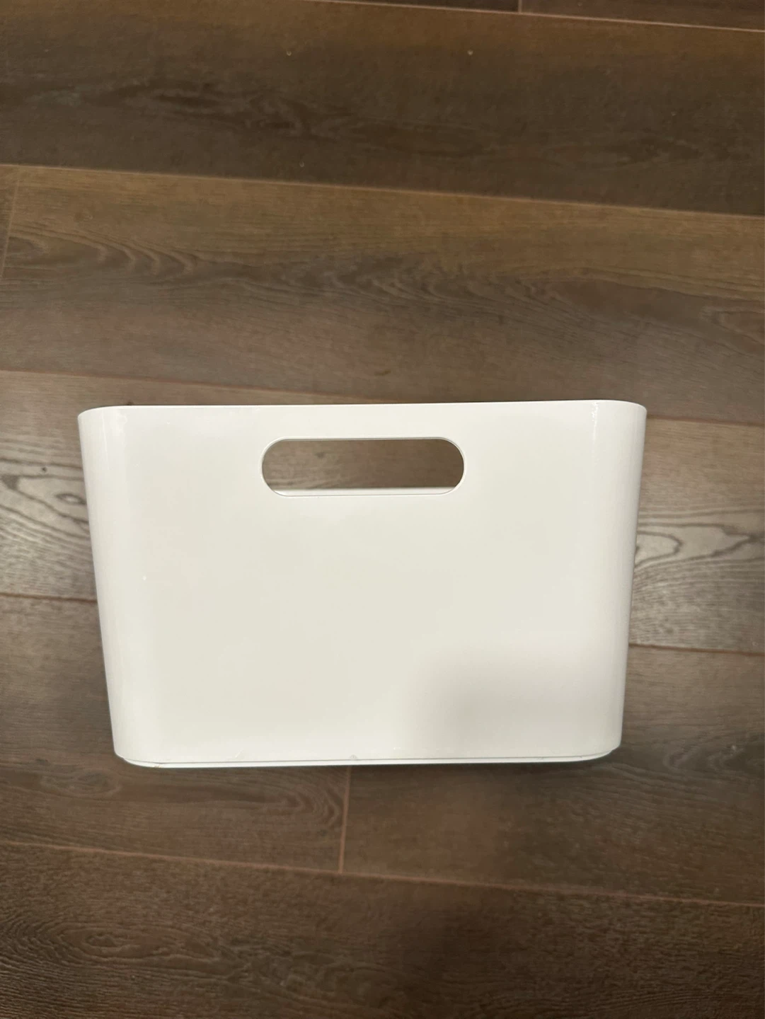 Ikea White Storage Bin with Handles - photo 2