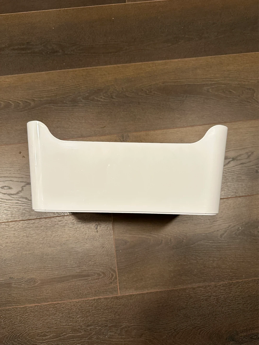 Ikea White Storage Bin with Handles