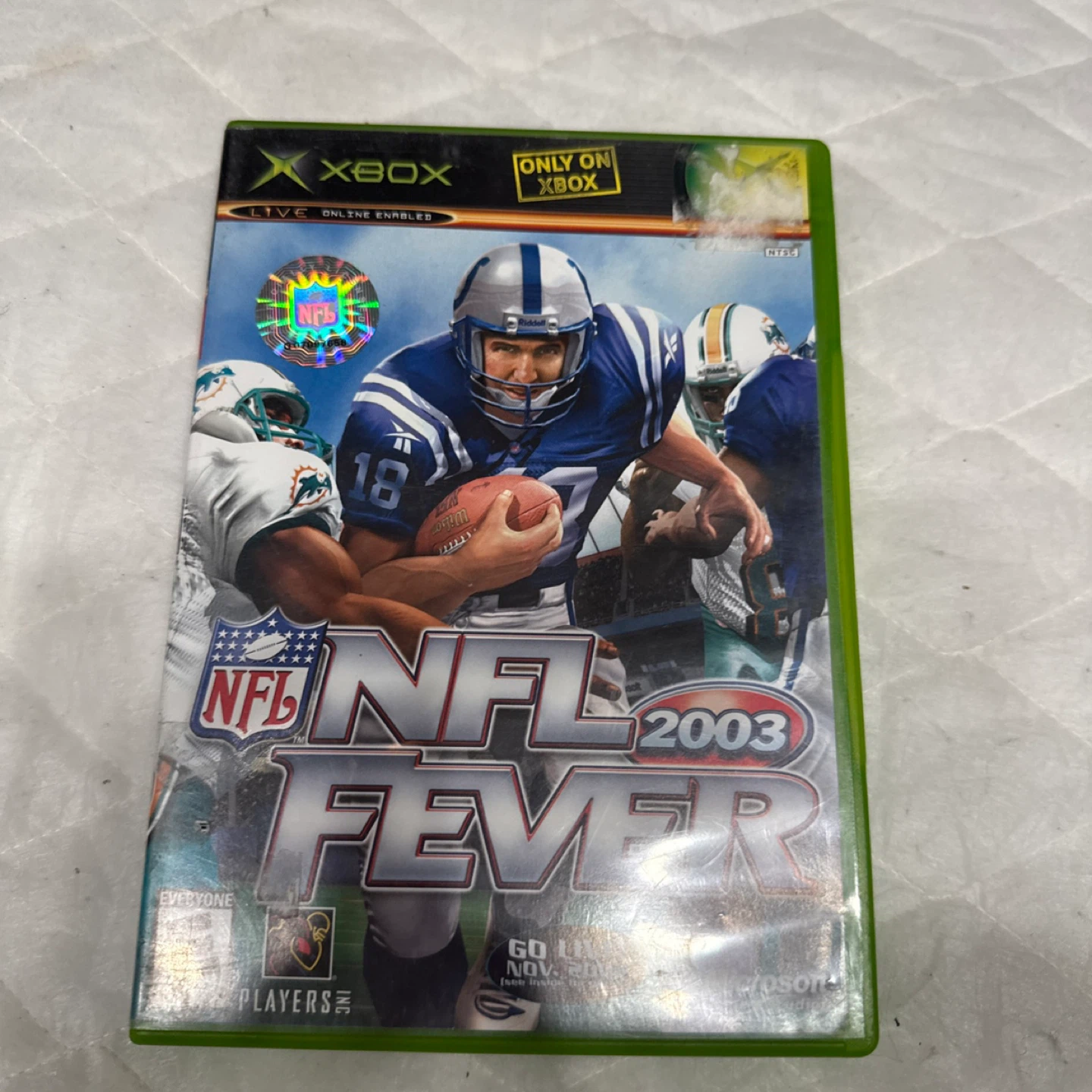 NFL Fever 2003 Xbox Video Game