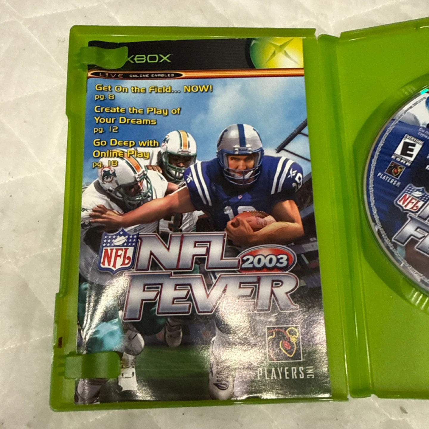 NFL Fever 2003 Xbox Video Game - photo 2