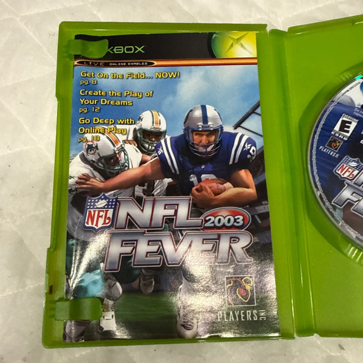 NFL Fever 2003 Xbox Video Game - photo 2