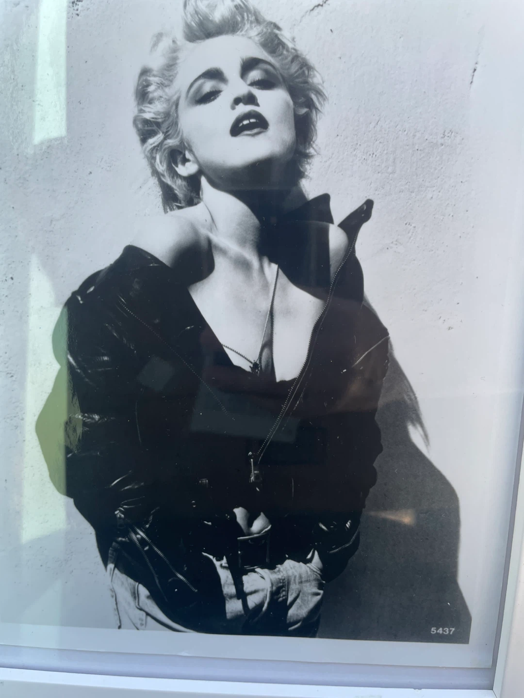 Madonna Black & White Framed Portrait Print 1980s Pop Icon - photo 3