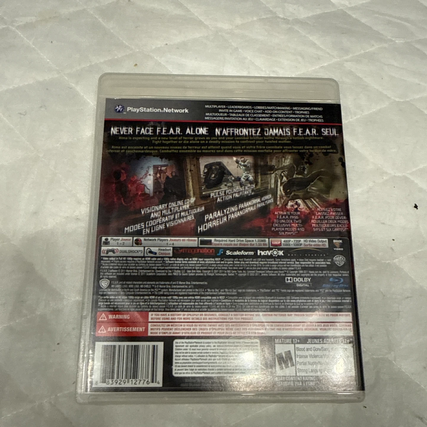 F.3.A.R. PlayStation 3 PS3 Game - photo 3
