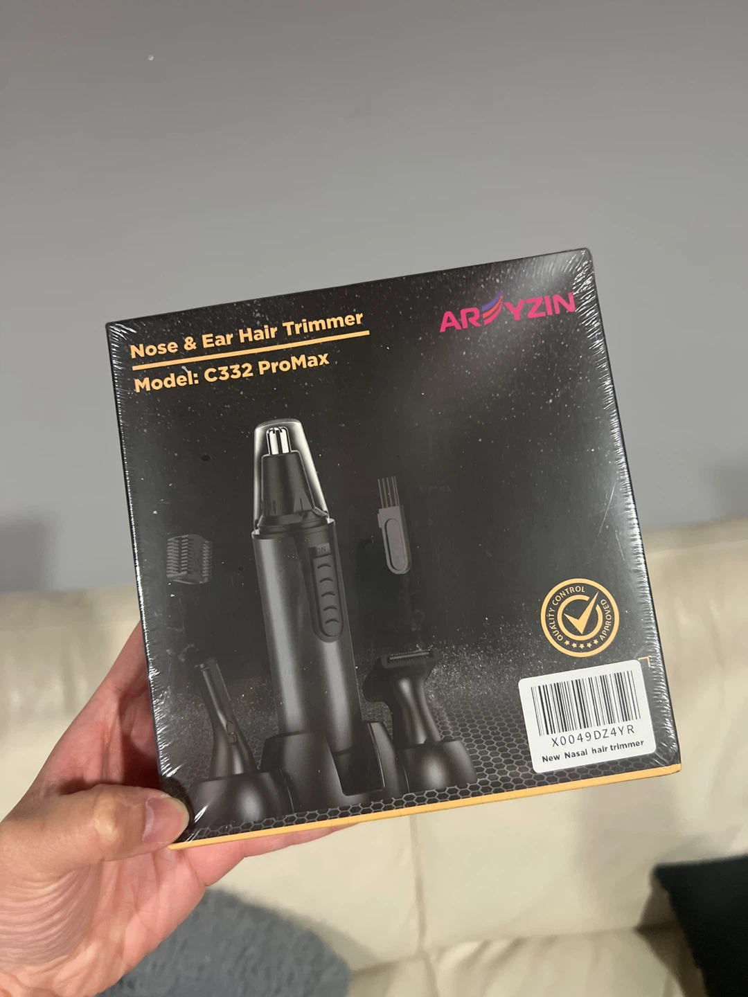 Electric Nose & Ear Hair Trimmer ⚽️