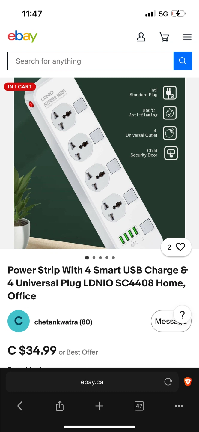 LDNIO Defender Series 4 Universal Outlet Power Strip - photo 4