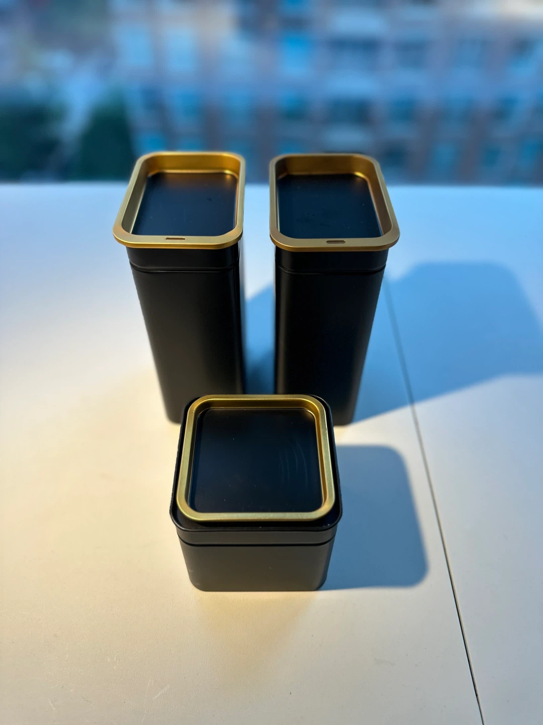 IKEA BLOMNING Coffee/tea canisters, container