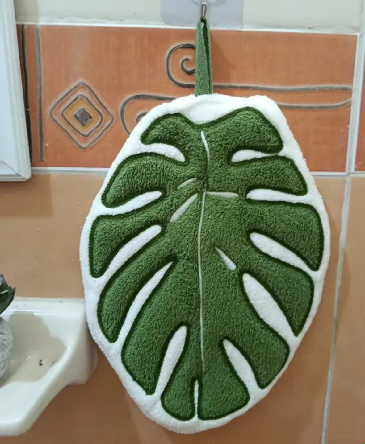 Monstera Leaf Shaped Hand Towel⚽️