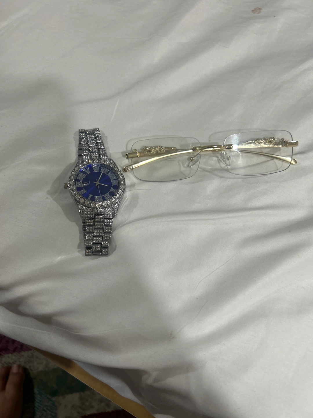 Iced out watch