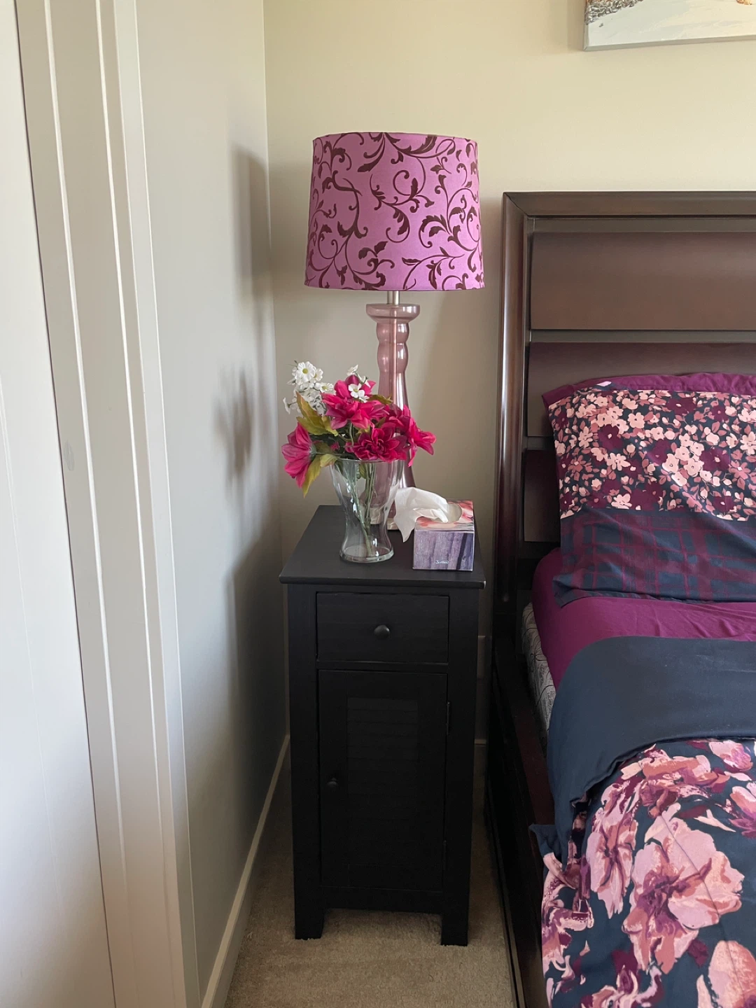 Moving sale - Espresso 2 side tables- OBO