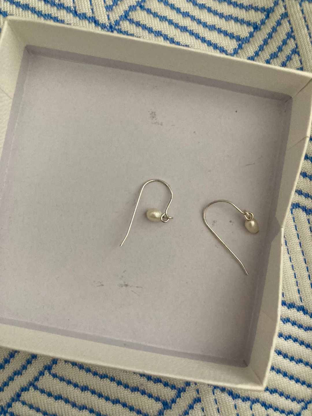 Pearl Dangle Earrings⚽️