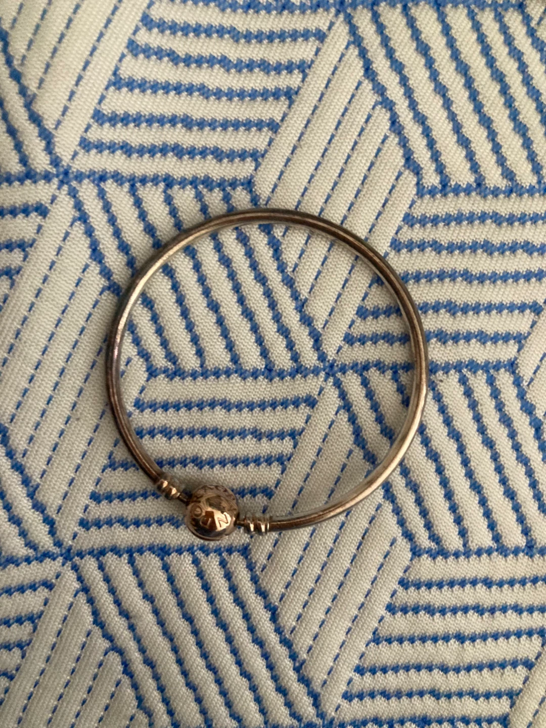Pandora Sterling Silver Bangle Bracelet⚽️