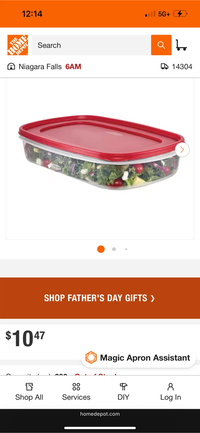 Rubbermaid 1.5 Gallon Food Storage Container with Lid - photo 4