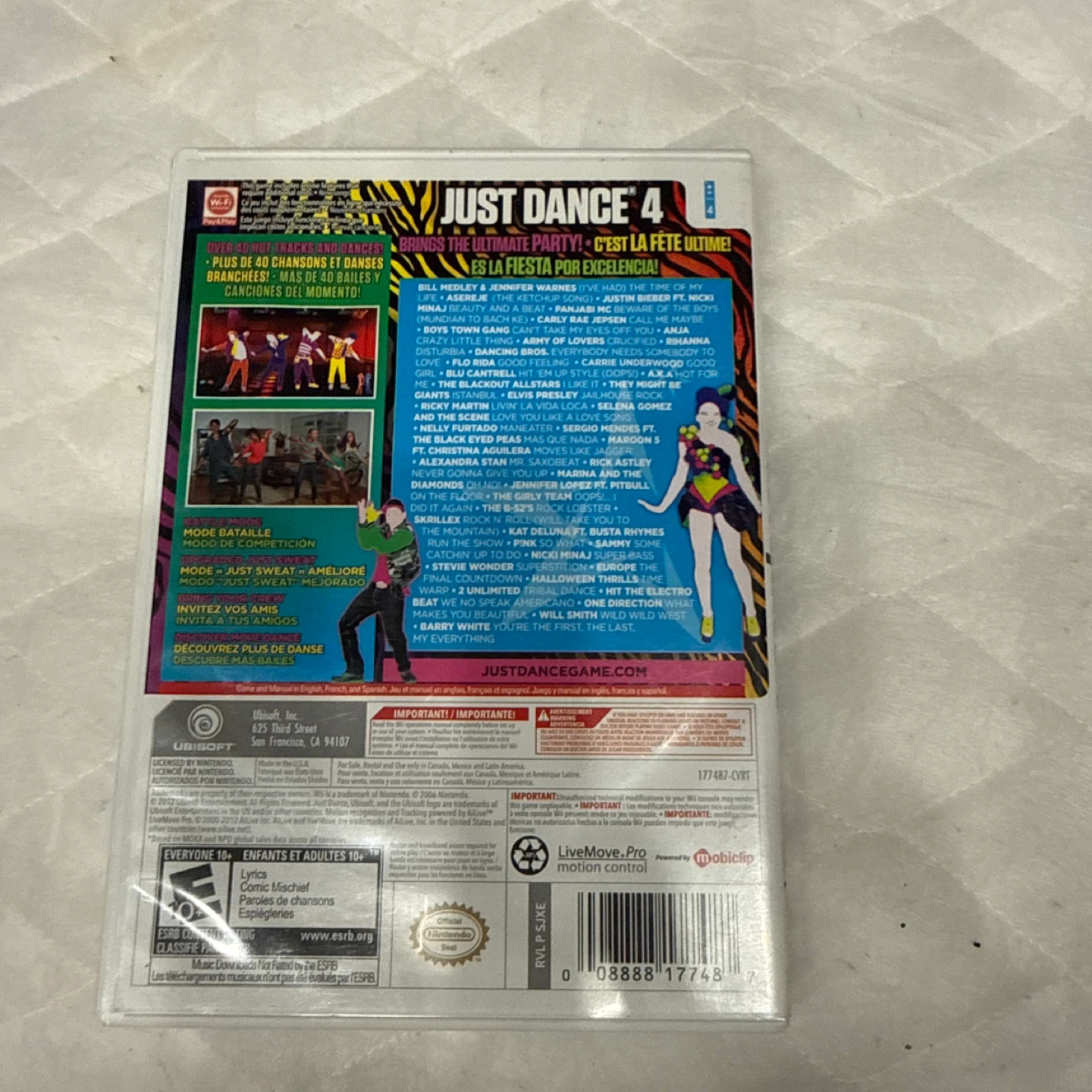 Just Dance 4 - Nintendo Wii - photo 3