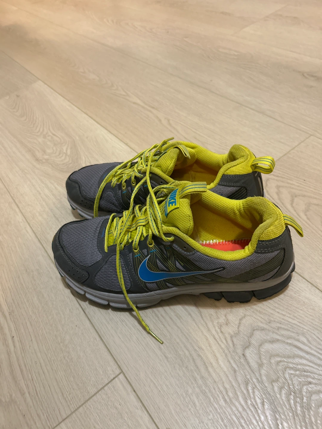 Nike Pegasus 29 Trail Running Shoes - Grey/Yellow/Blue - Size 9 - photo 2