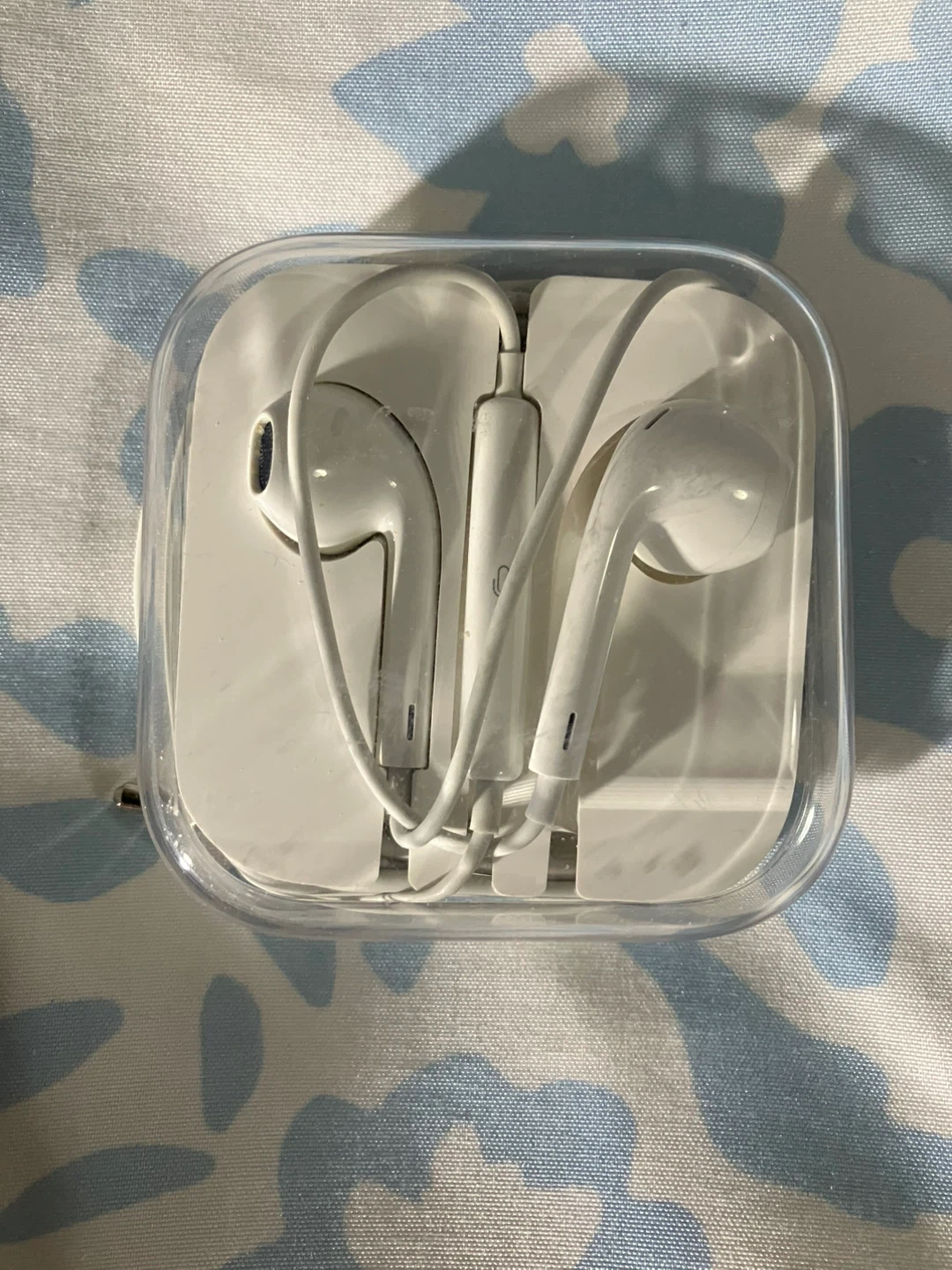 White Earbuds in Case