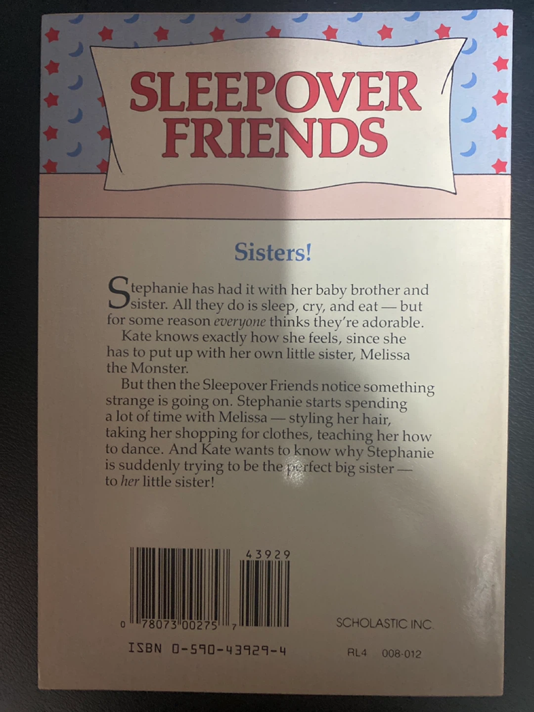 Sleepover Friends #30 ⚽️ Big Sister Stephanie by Susan Saunders - photo 2