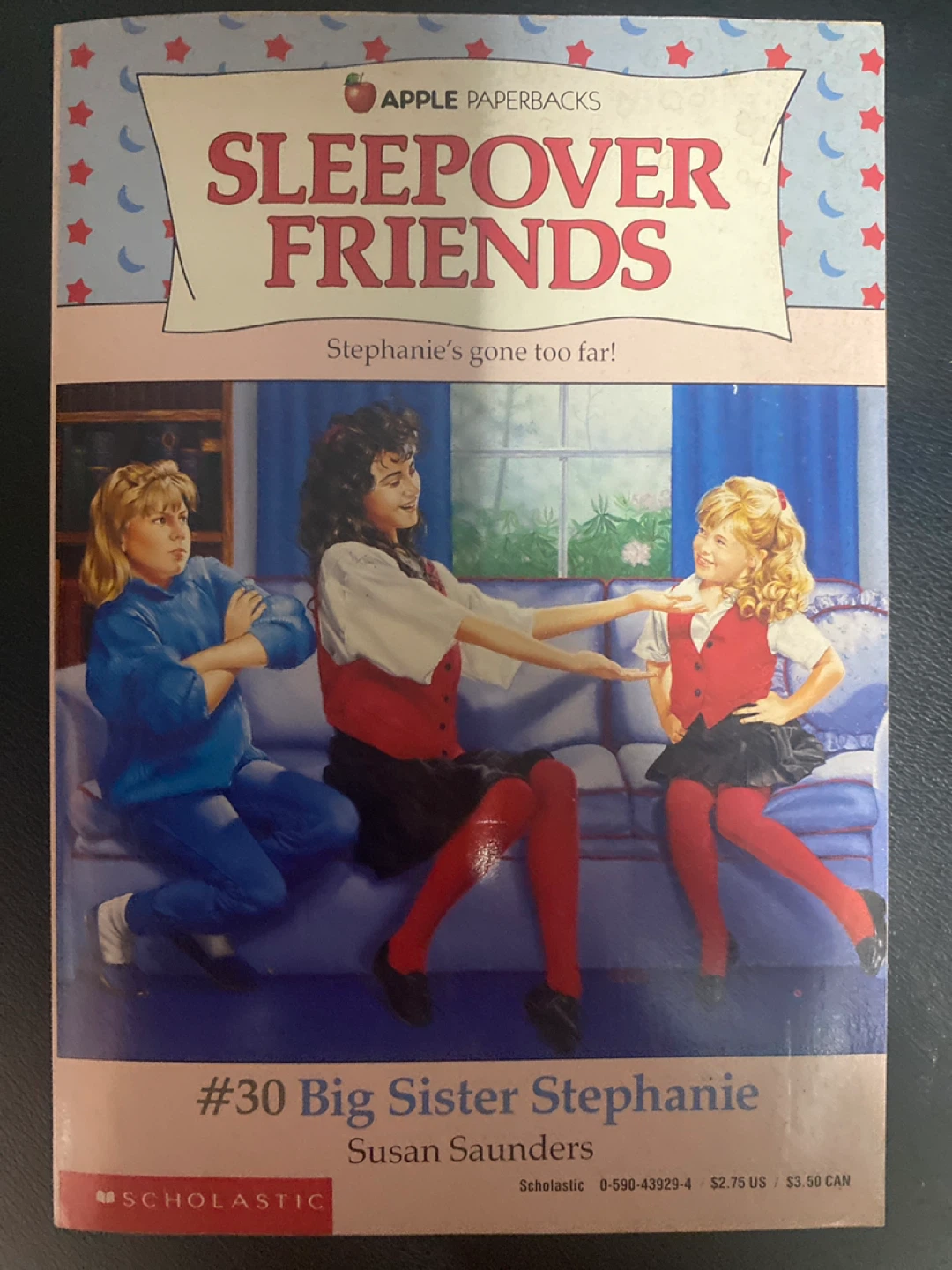Sleepover Friends #30 ⚽️ Big Sister Stephanie by Susan Saunders