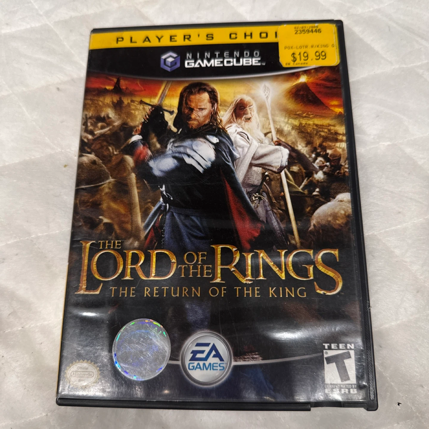The Return of the King Nintendo GameCube Game