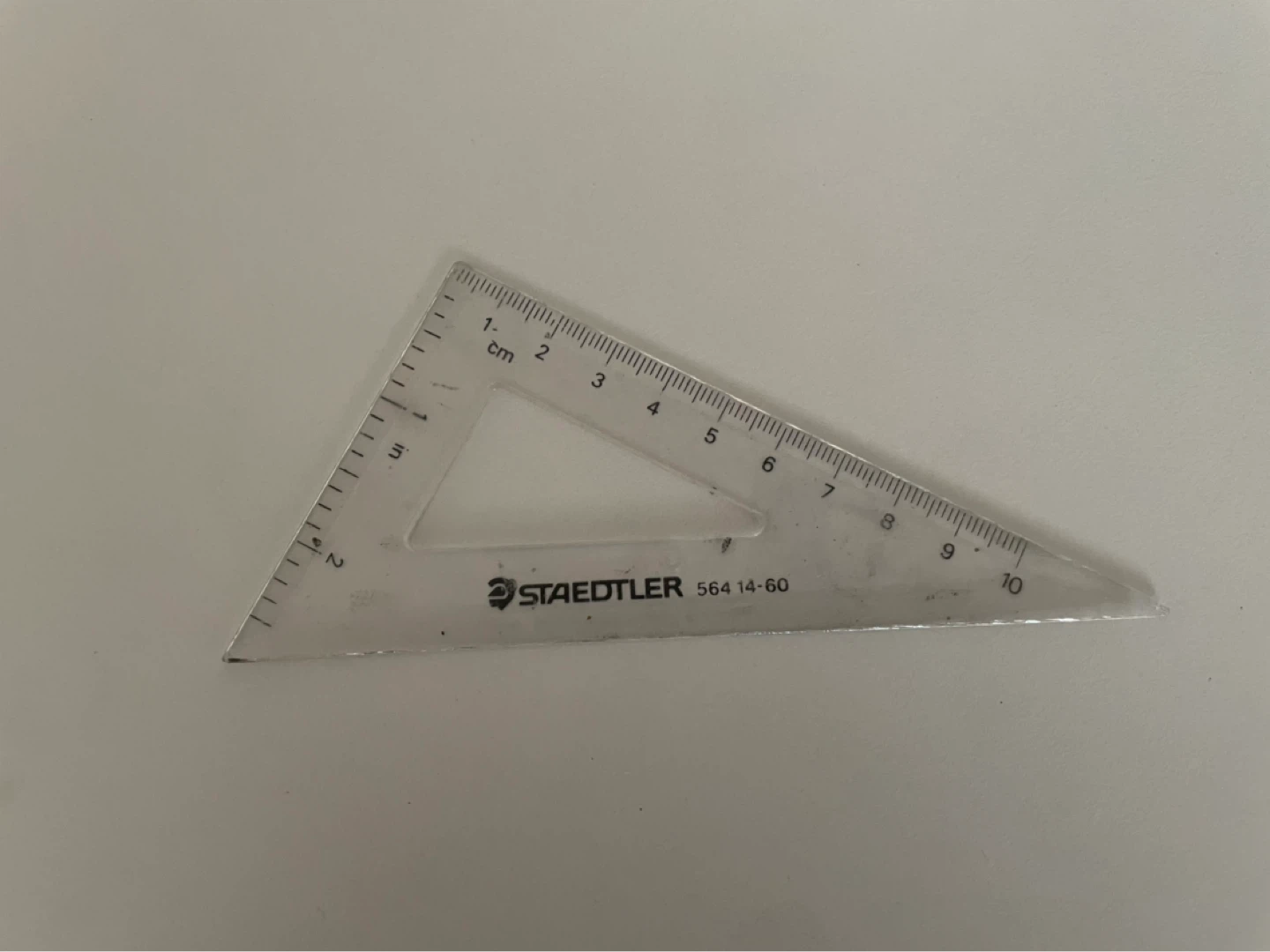 STAEDTLER triangle ruler ⚽️