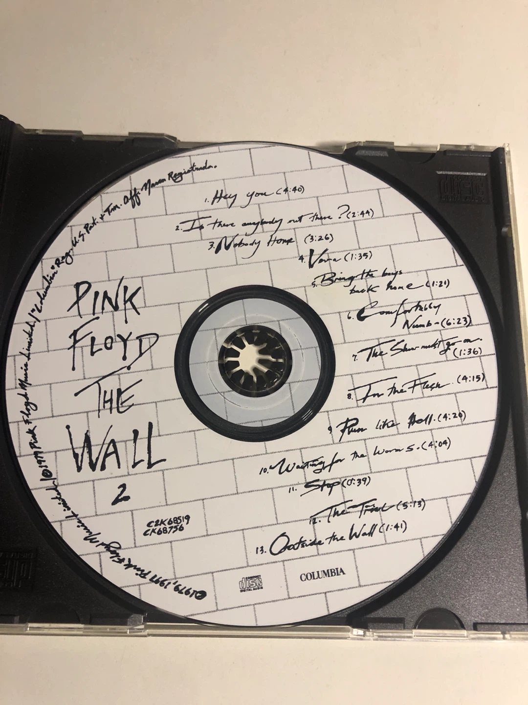 ⚽️ Pink Floyd The Wall Part 2 CD