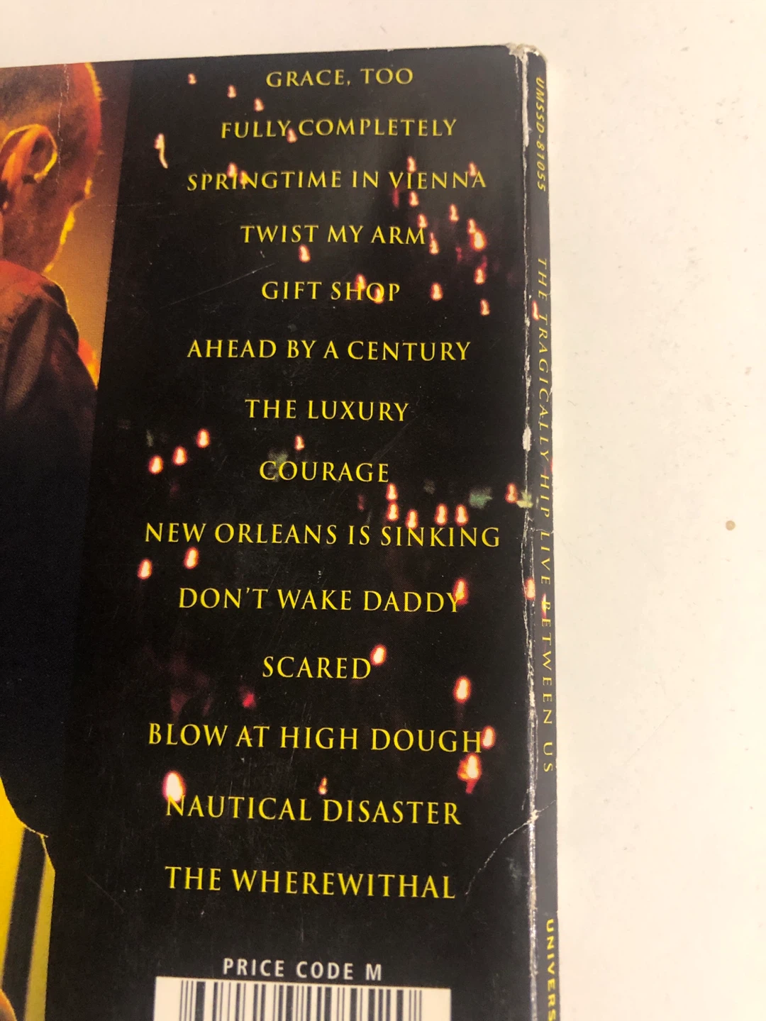 ⚽️ The Tragically Hip Live Between Us CD - photo 2