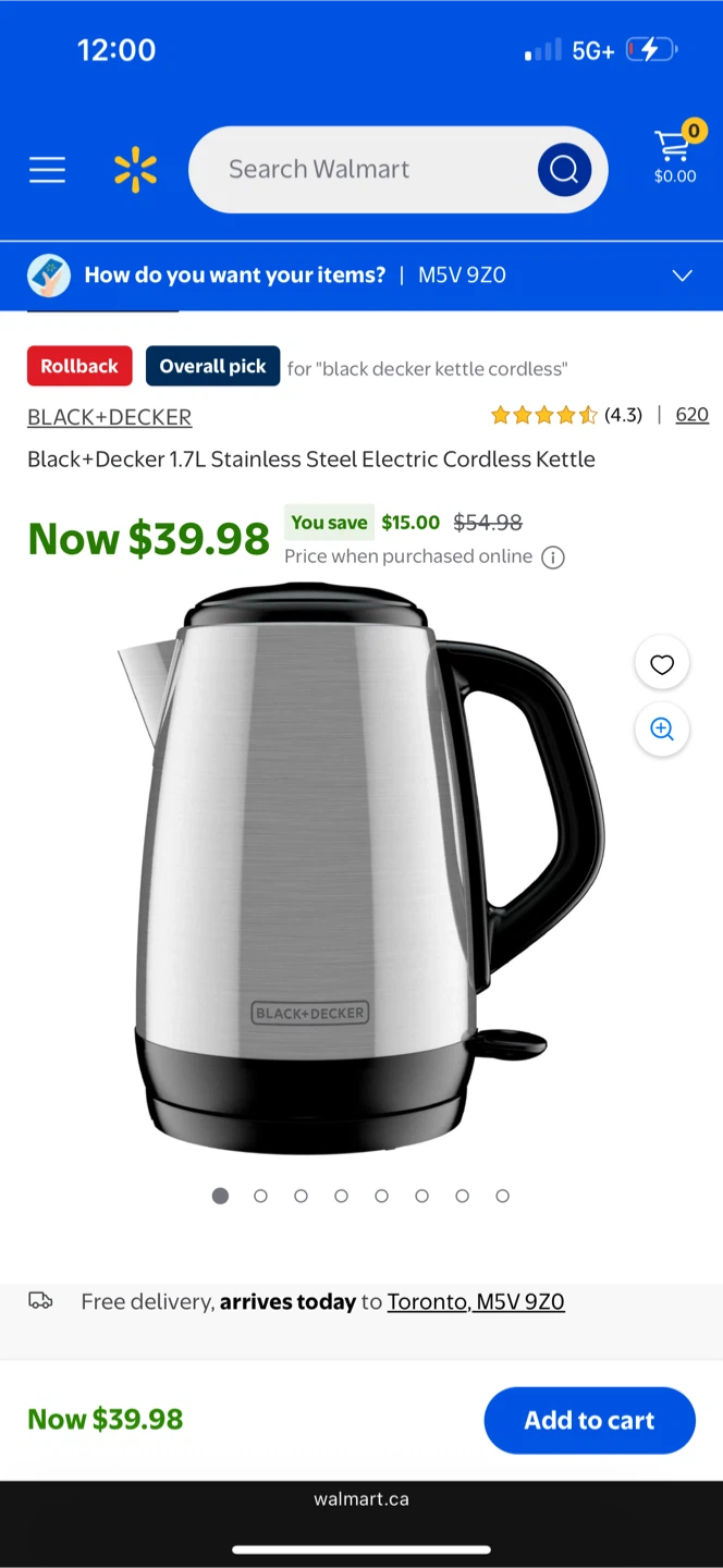 BLACK+DECKER 1.7L Stainless Steel Electric Kettle - photo 3
