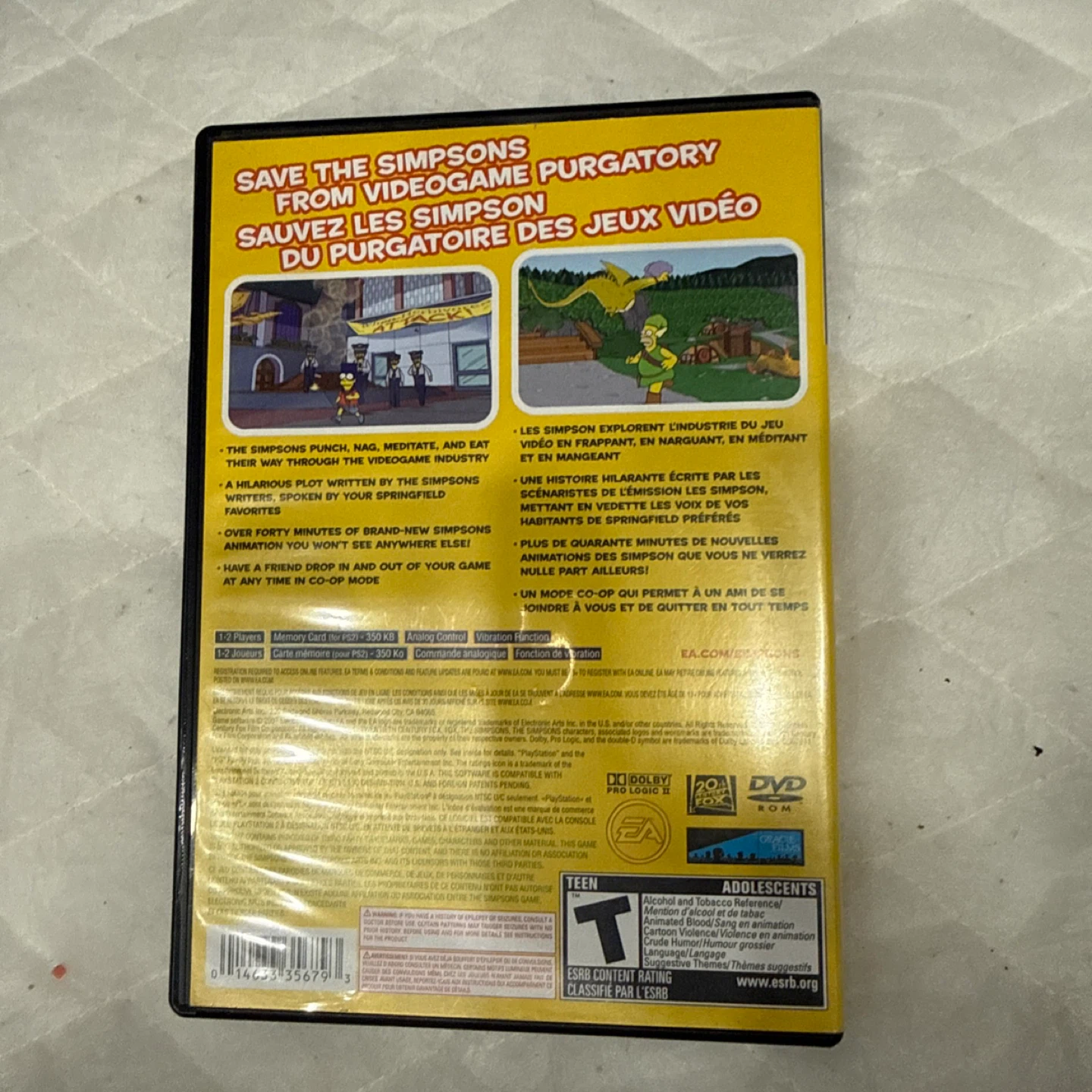 The Simpsons Game - PlayStation 2 - photo 2