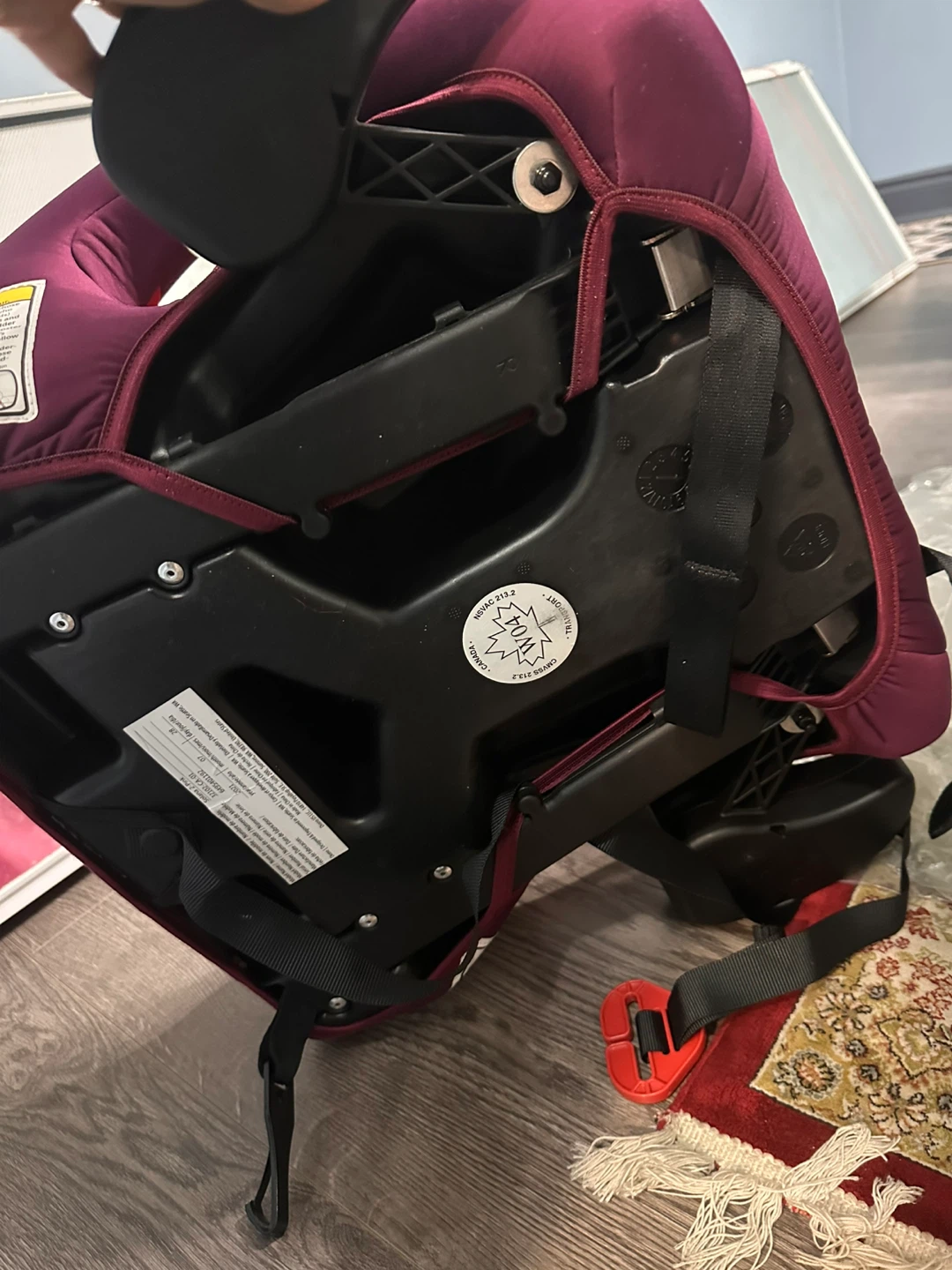 Diono Solana 2 Booster Car Seat - Pink