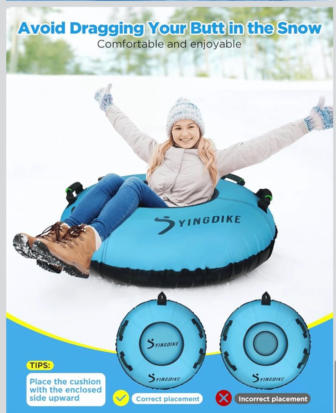 YINGDIKE 40" Snow Tube - photo 5