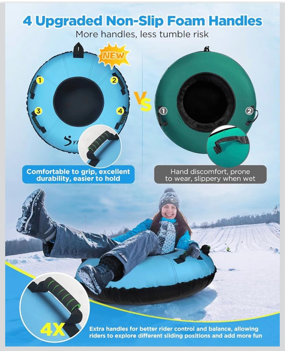 YINGDIKE 40" Snow Tube - photo 2