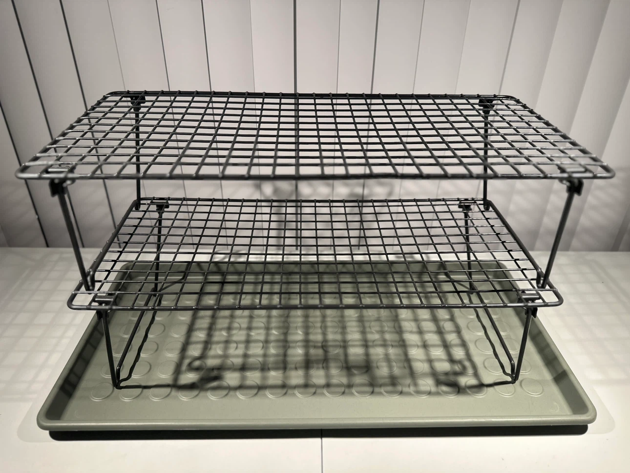 IKEA GREJIG Stackable Shoe Rack & 4 SKOSTALL shoes organizer - photo 2