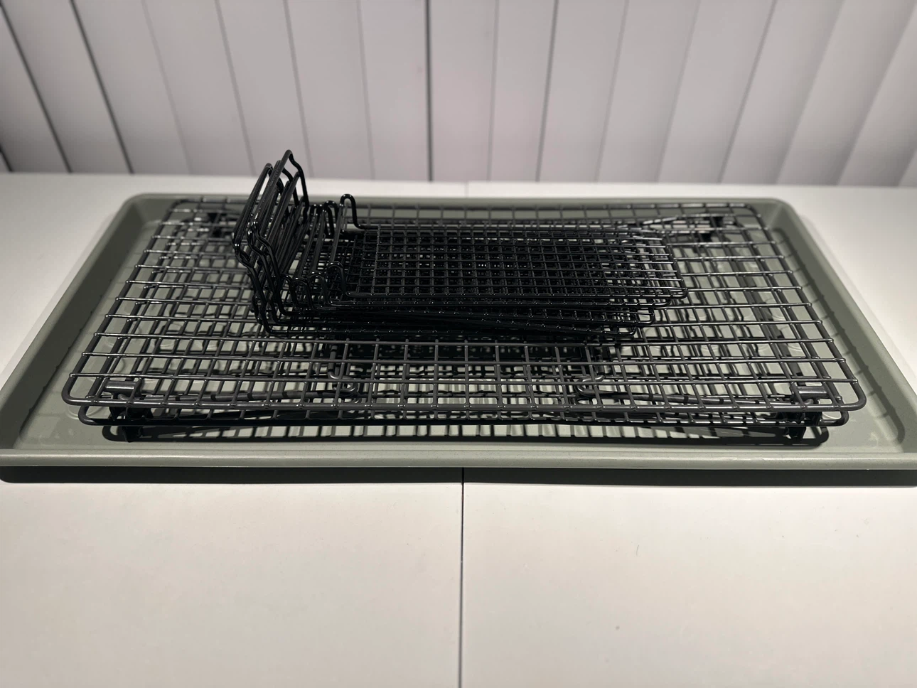IKEA GREJIG Stackable Shoe Rack & 4 SKOSTALL shoes organizer - photo 5