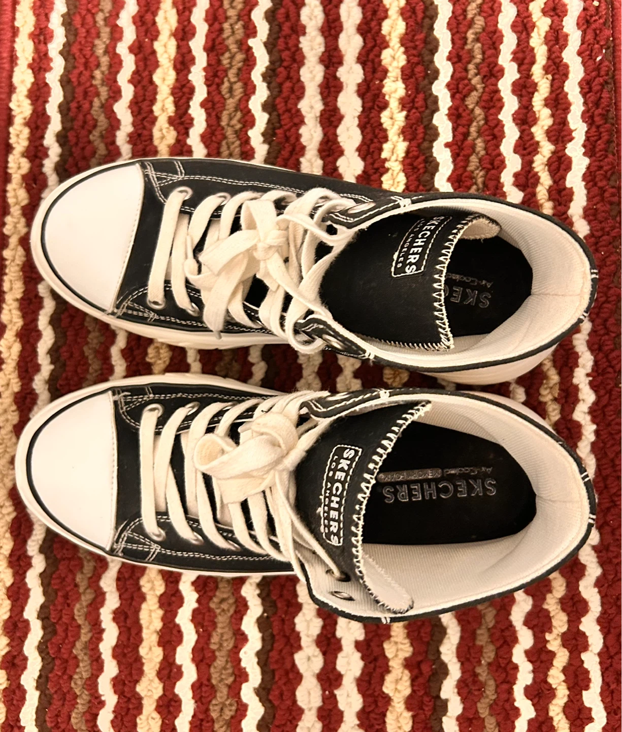 Skechers Black High Top Sneakers